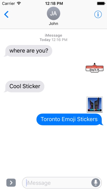 Toronto Emoji Stickers screenshot-3
