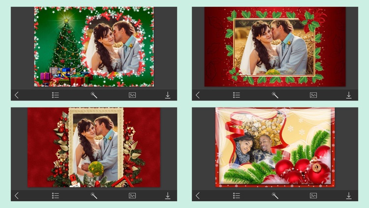 Xmas Photo Frames - Photo editor