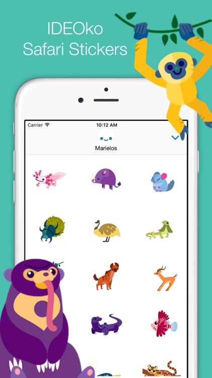 IDEOko Safari Stickers screenshot-0
