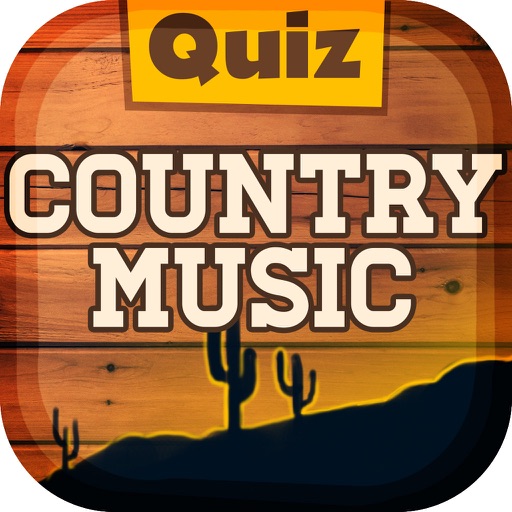 Country Music Fun Trivia Quiz – Download Best Free Knowledge Game for Kid.s and Adults Icon