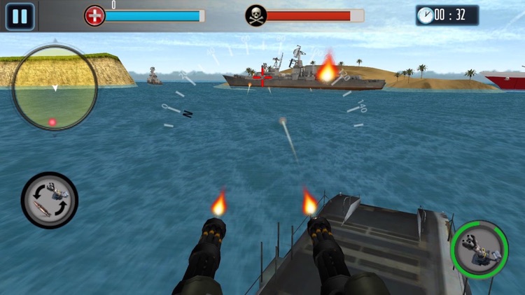 Navy Gunner Shoot War 3D screenshot-3