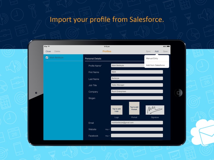 Business Email Templates for Salesforce