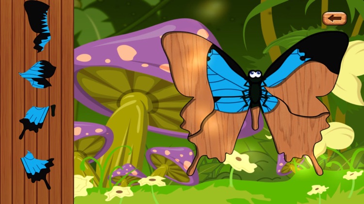 Butterfly baby games - learn with kids color game screenshot-3