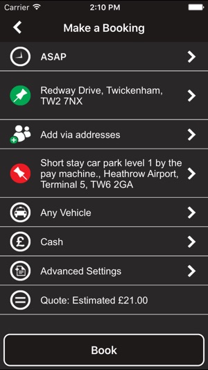 BATS MINICABS WHITTON(圖3)-速報App