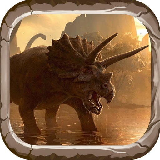 Dinosaur:Triceratops - Explore the world of dinosaurs in Jurassic icon