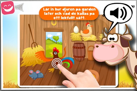 Free Farm Animals Sound with pig and chicken noise screenshot 4