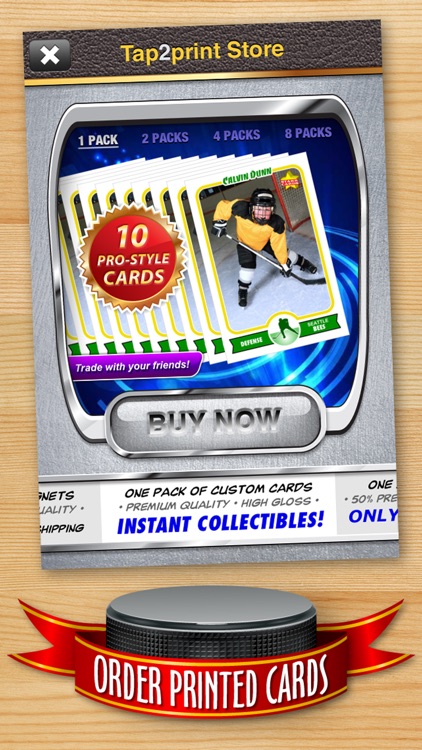 Hockey Card Maker - Make Your Own Custom Hockey Cards with Starr Cards screenshot-4