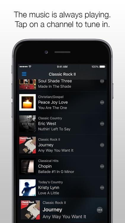 Channels Car Music Player & Smart Playlist Radio