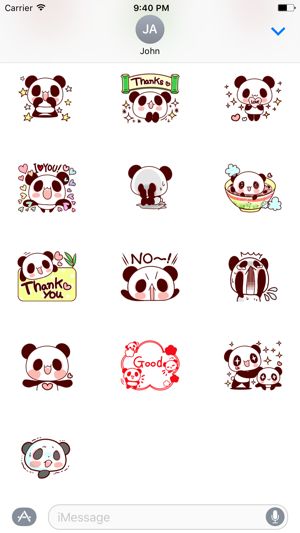 Panda Family Sticker(圖3)-速報App