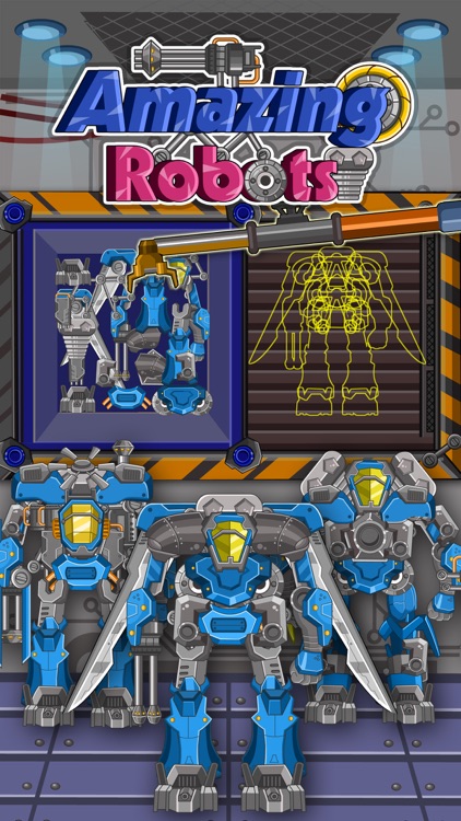 Amazing Robots - A puzzle game for kids