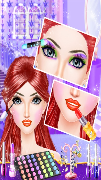 Ice Princess Makeover - Queen Wedding Makeup Salon screenshot-3