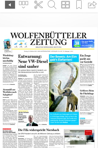 Wolfenbütteler Zeitung ePaper screenshot 3