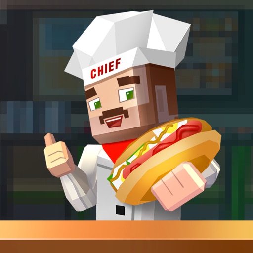 Pixel Burger Simulator 3D - 2 Full iOS App