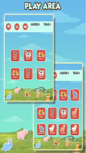 Match Pet Animal Cards Kids Game(圖4)-速報App