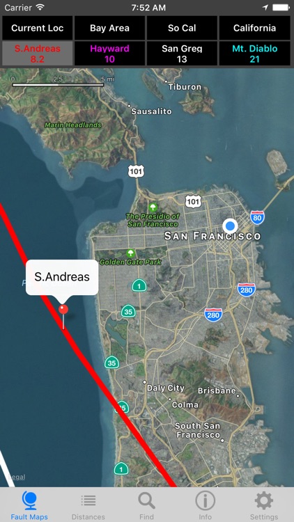 California Earthquake Faults screenshot-4