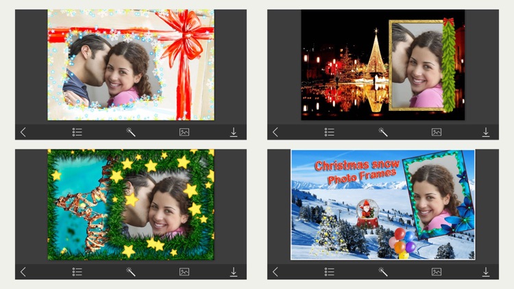 Snow Picture Frame - Beauty Frames