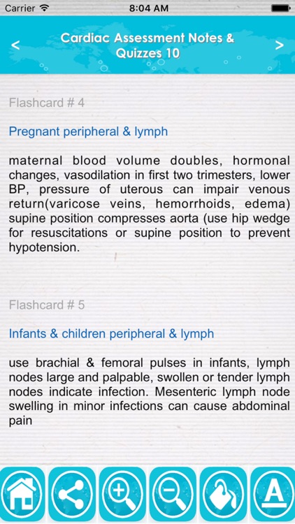 Cardiac Assessment Exam Review App- Q&A & concepts