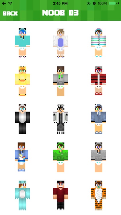 NOOB SKINS FREE - BEST BOY SKINS FOR MINECRAFT PE screenshot-3