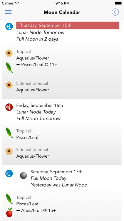 Garden Augur - Moon Calendar