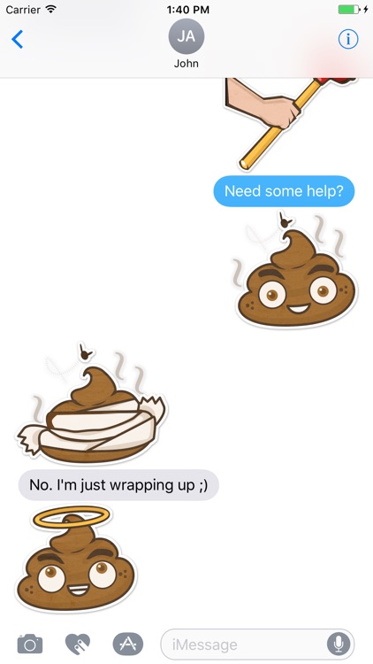 PooPoo Head Sticker Pack