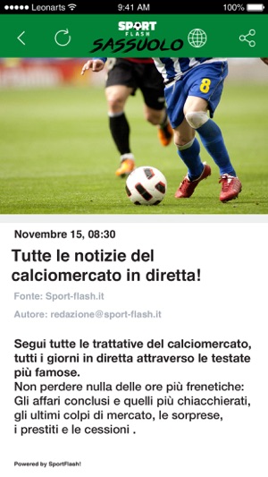 SportFlash Sassuolo(圖1)-速報App