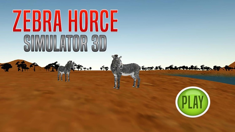 Zebra Horce Simulator 3D screenshot-4