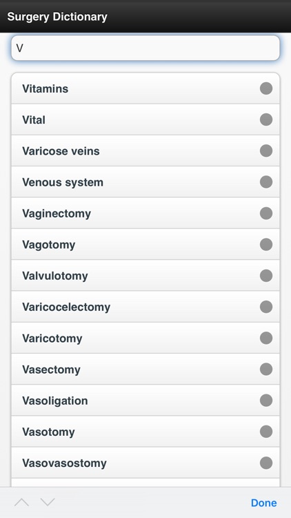 Surgery Dictionary Offline