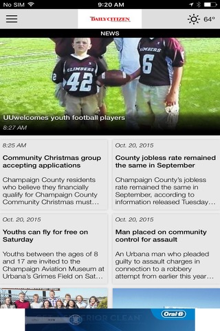 The Urbana Daily Citizen screenshot 2