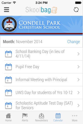 Condell Park Christian School - Skoolbag screenshot 4