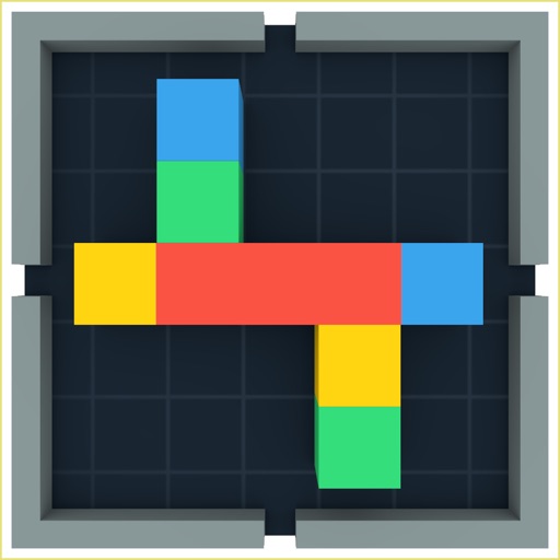 Stack the Block Lines 3D Icon