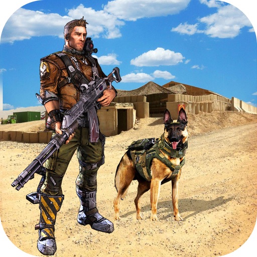 Alone Commando in Enemy Army Camp Action icon