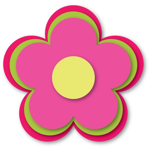 Retro Flower Stickies