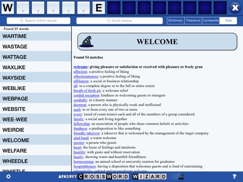 Crossword Wizard screenshot 3