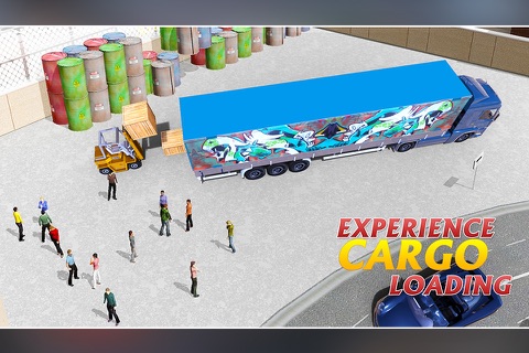 18 Wheeler Big Truck Simulator 3D - Real Driving screenshot 2