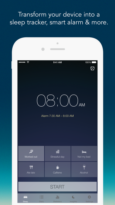 Sleep Better − Smart Alarm Clock & Sleeping Cycle Tracker Screenshot 1