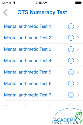 QTS Numeracy  skills Test screenshot 2