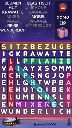 Weihnachten Wortsuche(圖2)-速報App