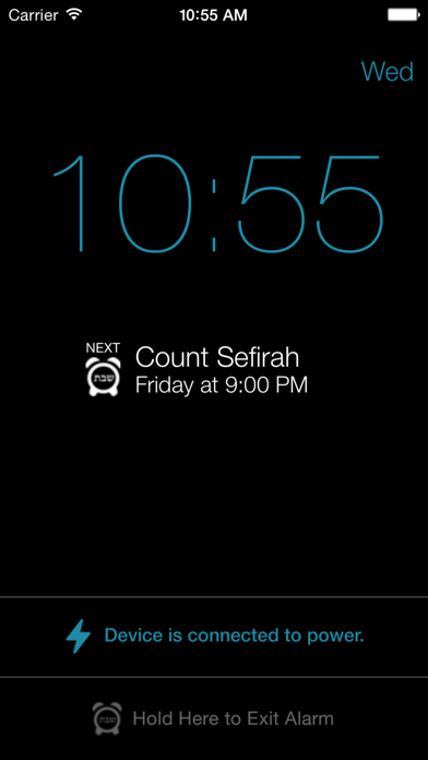 Shabbos Clock Screenshot 1