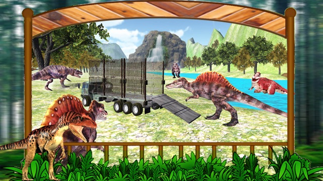 Angry Dinosaur Jungle Transport Simulator(圖3)-速報App