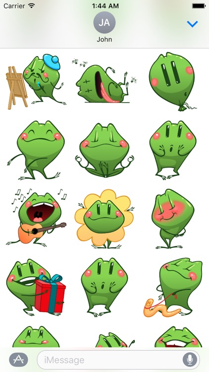 Frog Emotion Cute Sticker