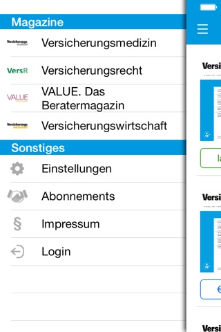 Versicherungsmedizin - VVW screenshot 2