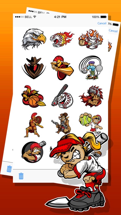 Crazy Game Avatars Stickers screenshot 2
