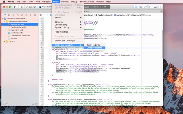 TabifyIndents for Xcode(圖1)-速報App
