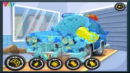 Game screenshot Police Car Wash Game mod apk