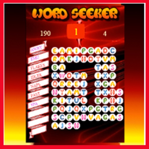 Word Seeker Game Kids iOS App