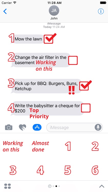 To Do List sticker pack - stickers for iMessage
