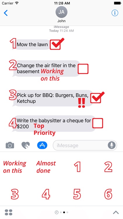 To Do List sticker pack - stickers for iMessage by Cameron Ewart