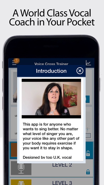 Voice Cross Trainer by Kim Chandler
