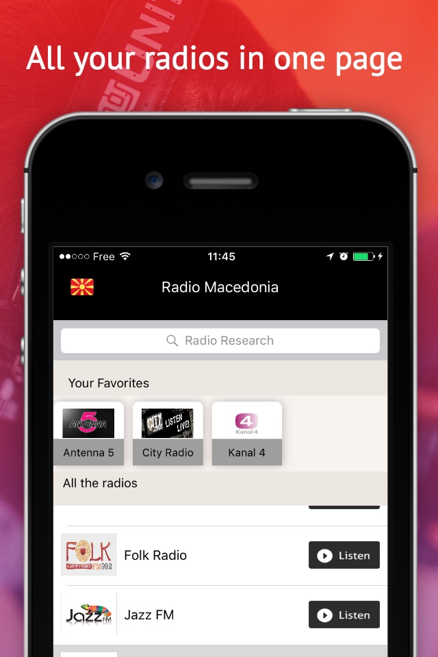 Radio Macedonia - Radios MAC FREE screenshot 3