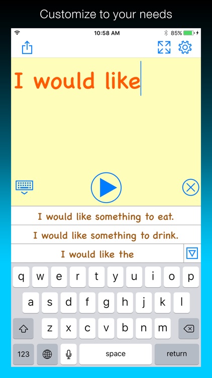 Proloquo4Text - Text-based AAC